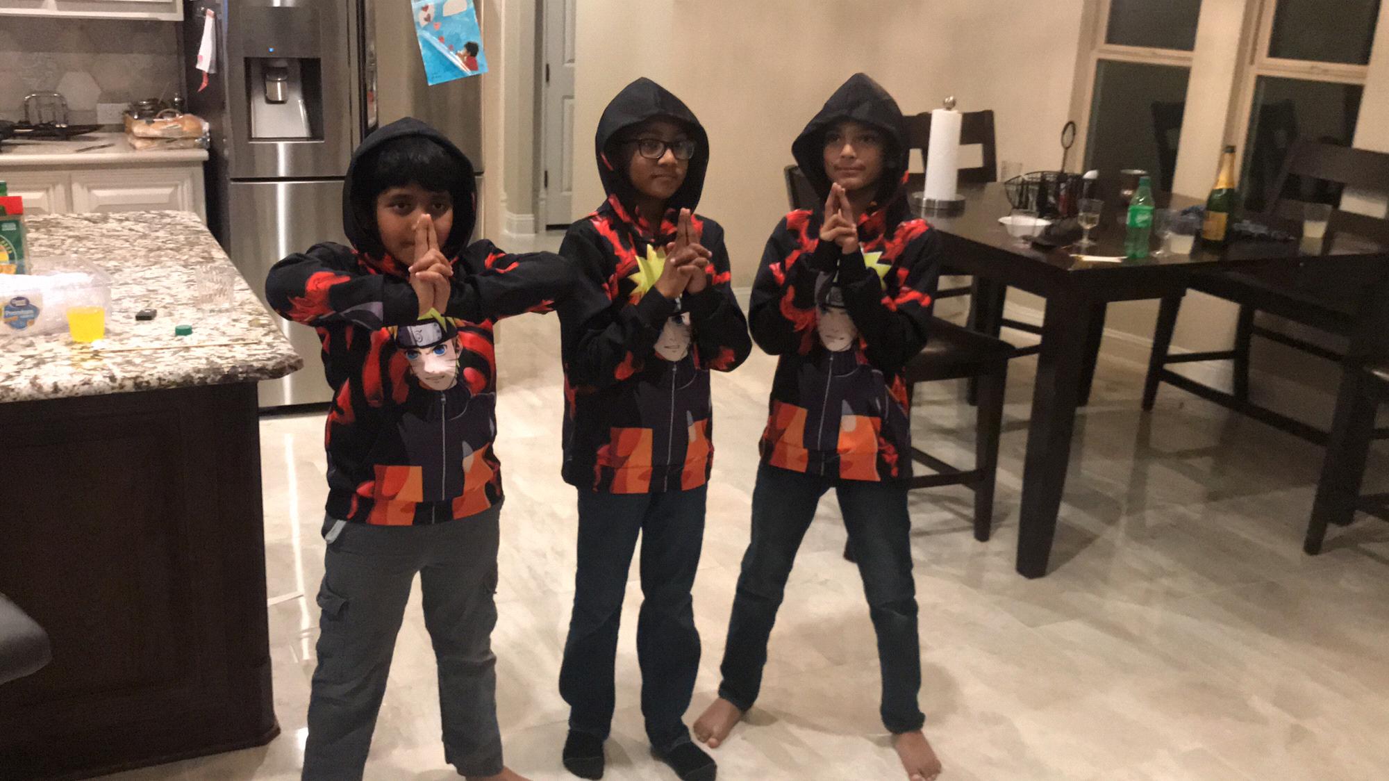 Team Naruto.. with his buddies
