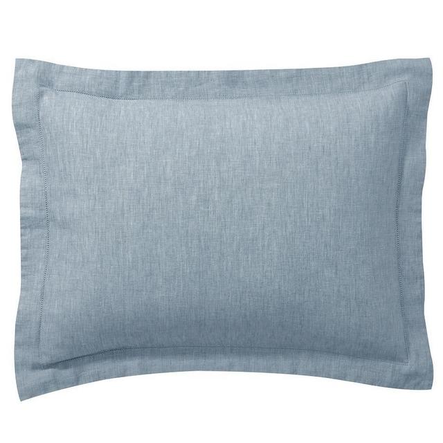 Belgian Flax Linen Sham, Standard, Chambray/Flax