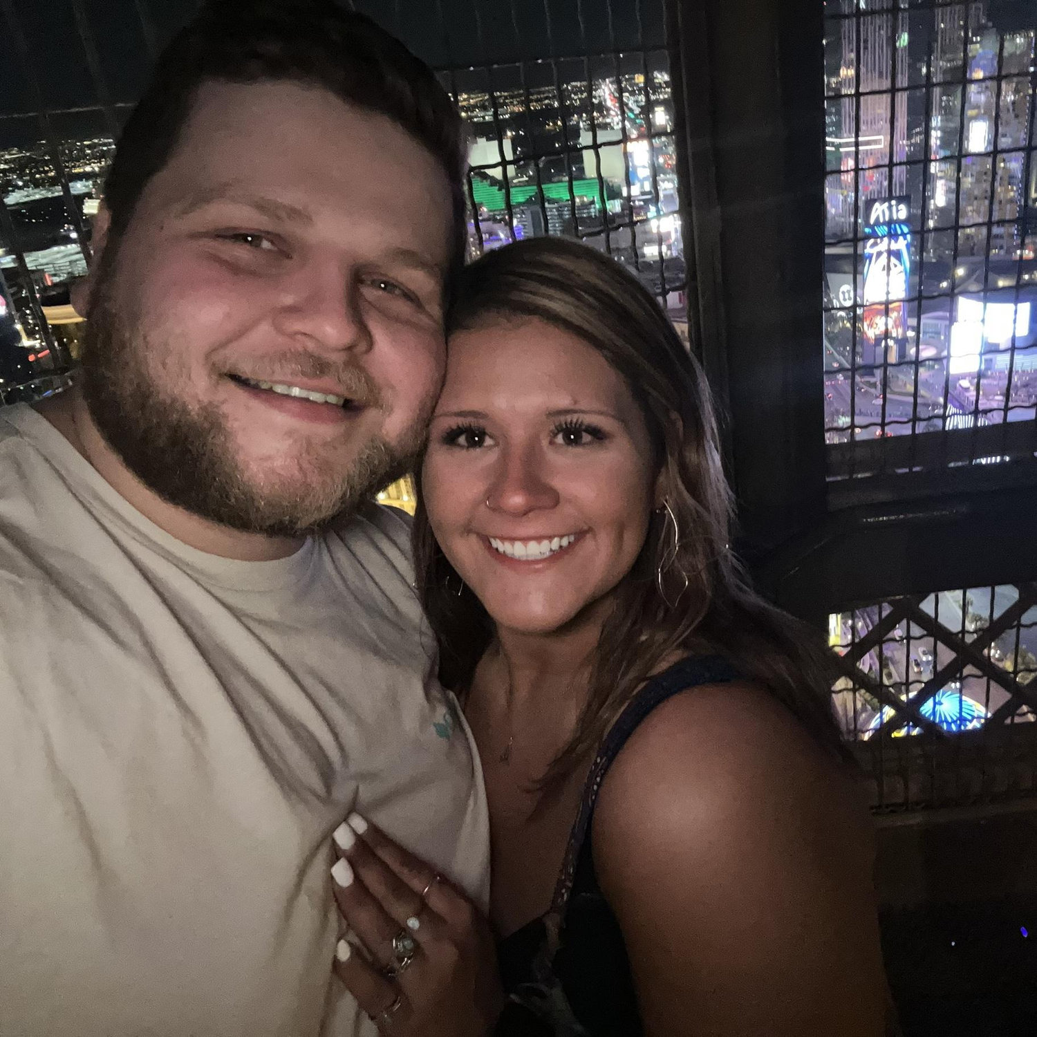 Top of Eiffel tower w my love 💕