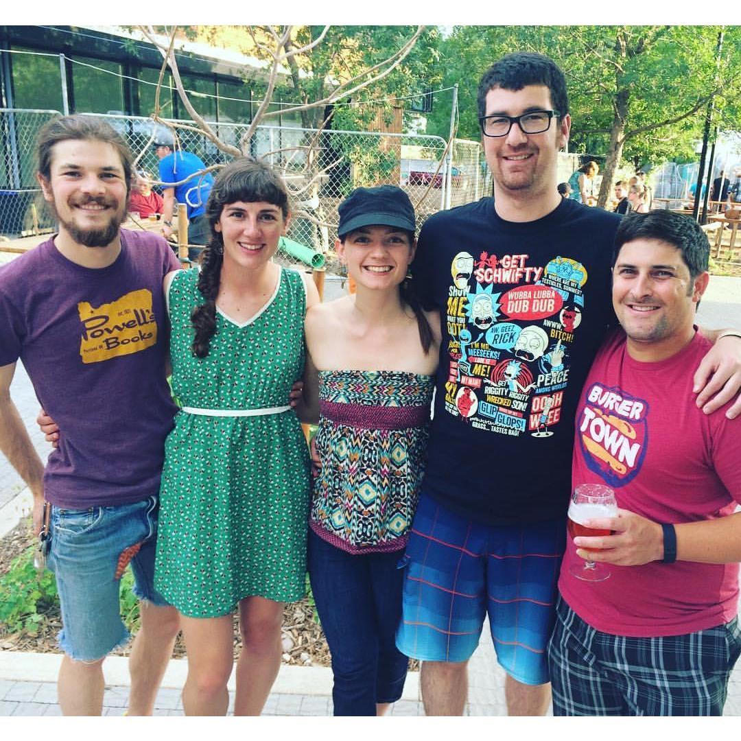 Hallie, Josh and Corey visiting Maura and her now-husband Aaron when they lived in Colorado in 2016!
