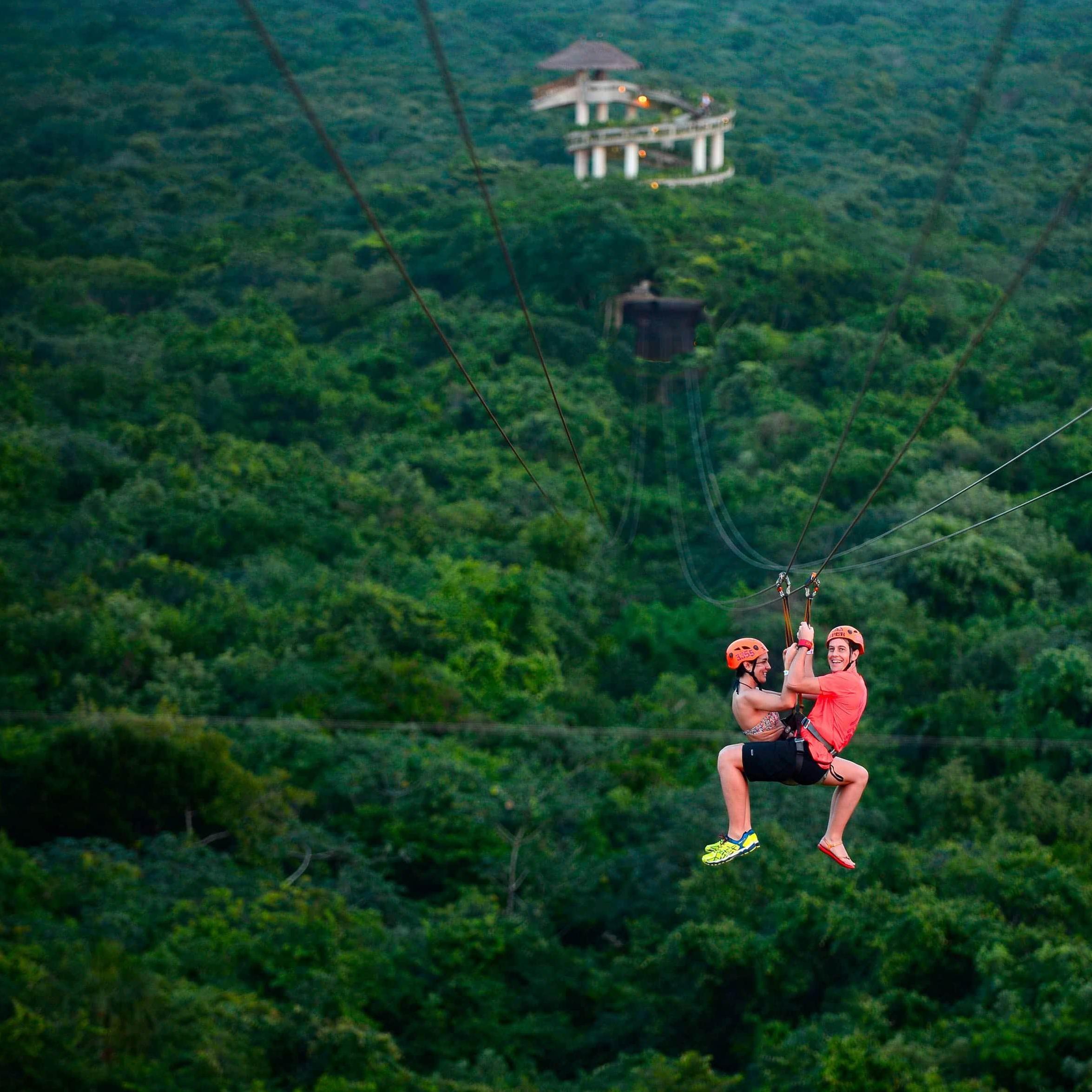 There are too many fun things to do at the parks! We're having a hard time deciding but I think zip lining will for sure make the cut (: