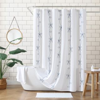 Sasha Bows Shower Curtain