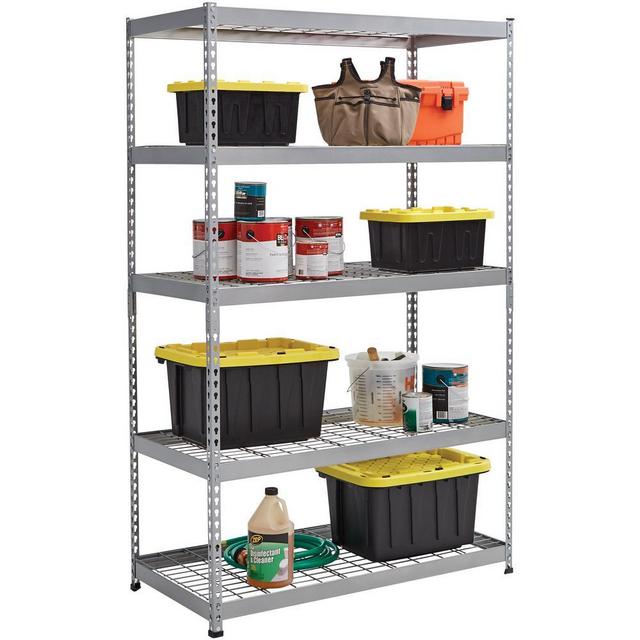 Storage Shelving (48 in. W x 78 in. H x 24 in. D)
