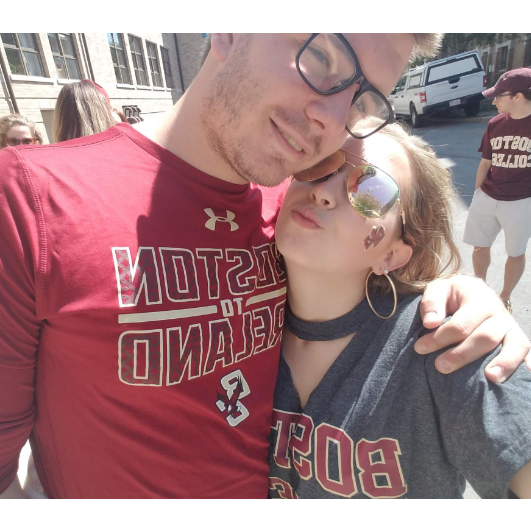 BC football games - Jr. year of college
