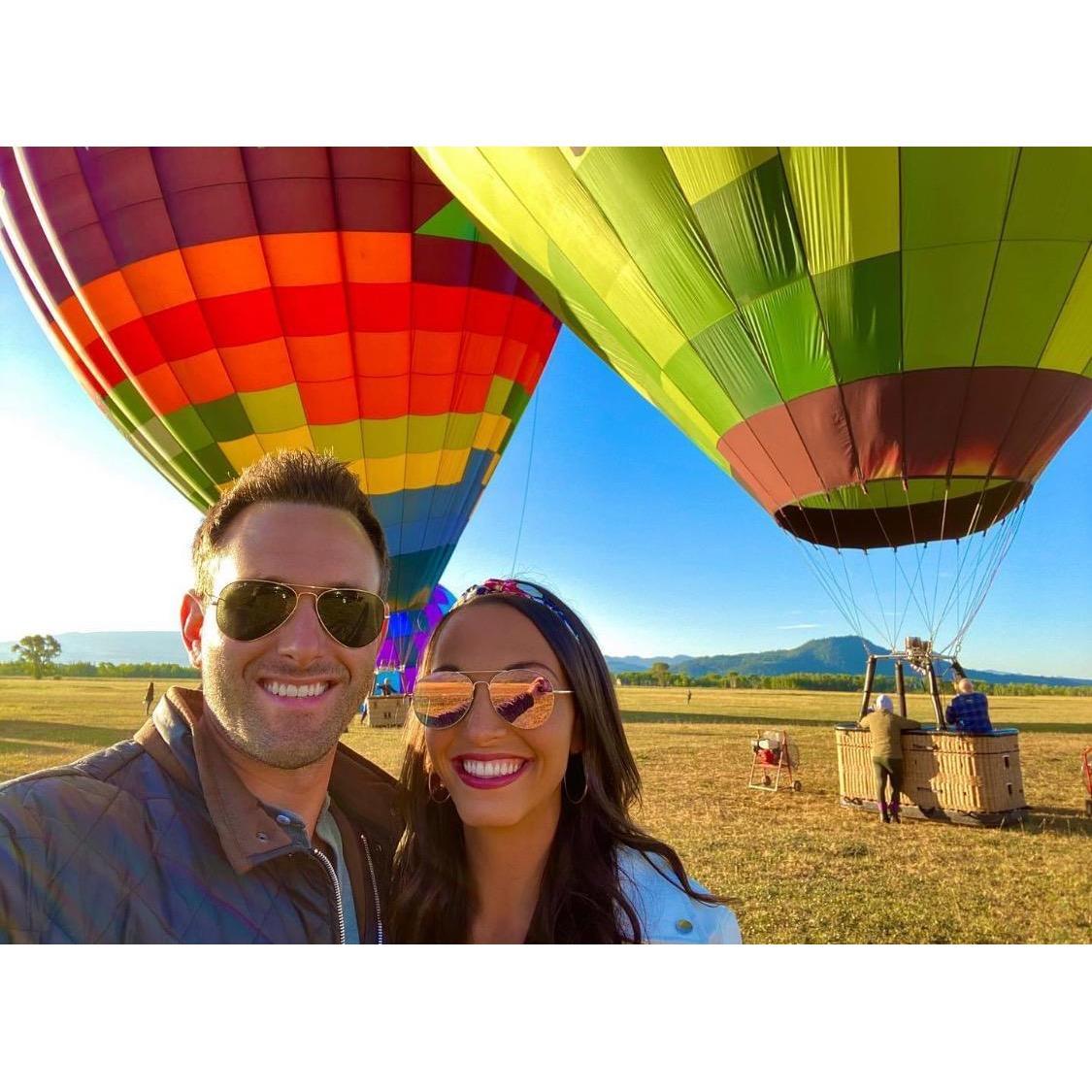 Hot air ballooning