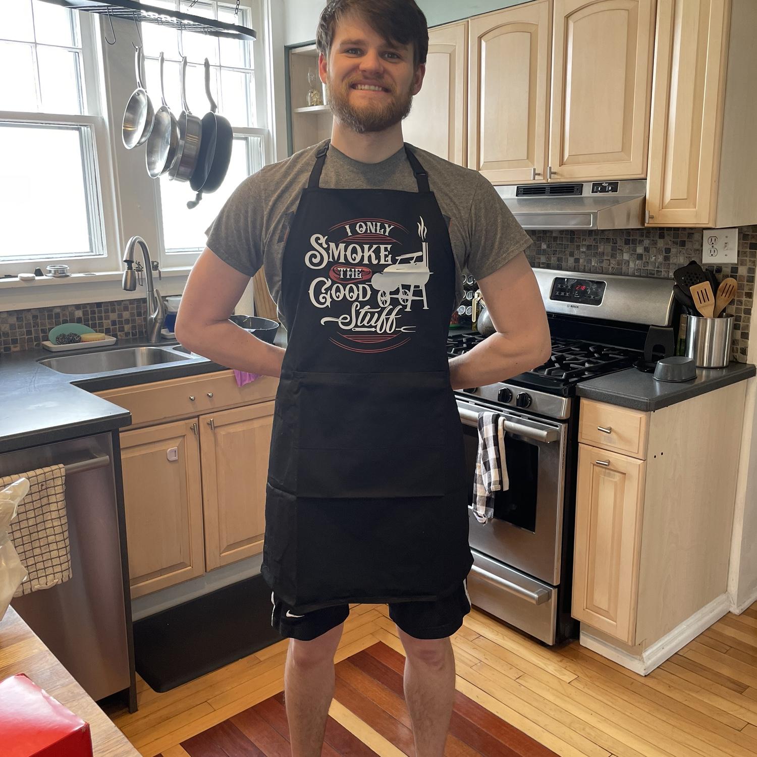 Charlie uses his smoker almost every weekend in the Summer. His favorite thing to smoke is ribs!