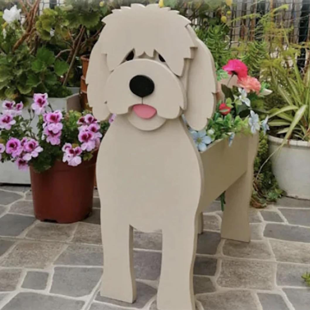 Golden Doodle Planter