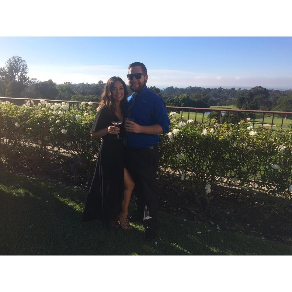 At our friends' Kaitlin and Rey's wedding