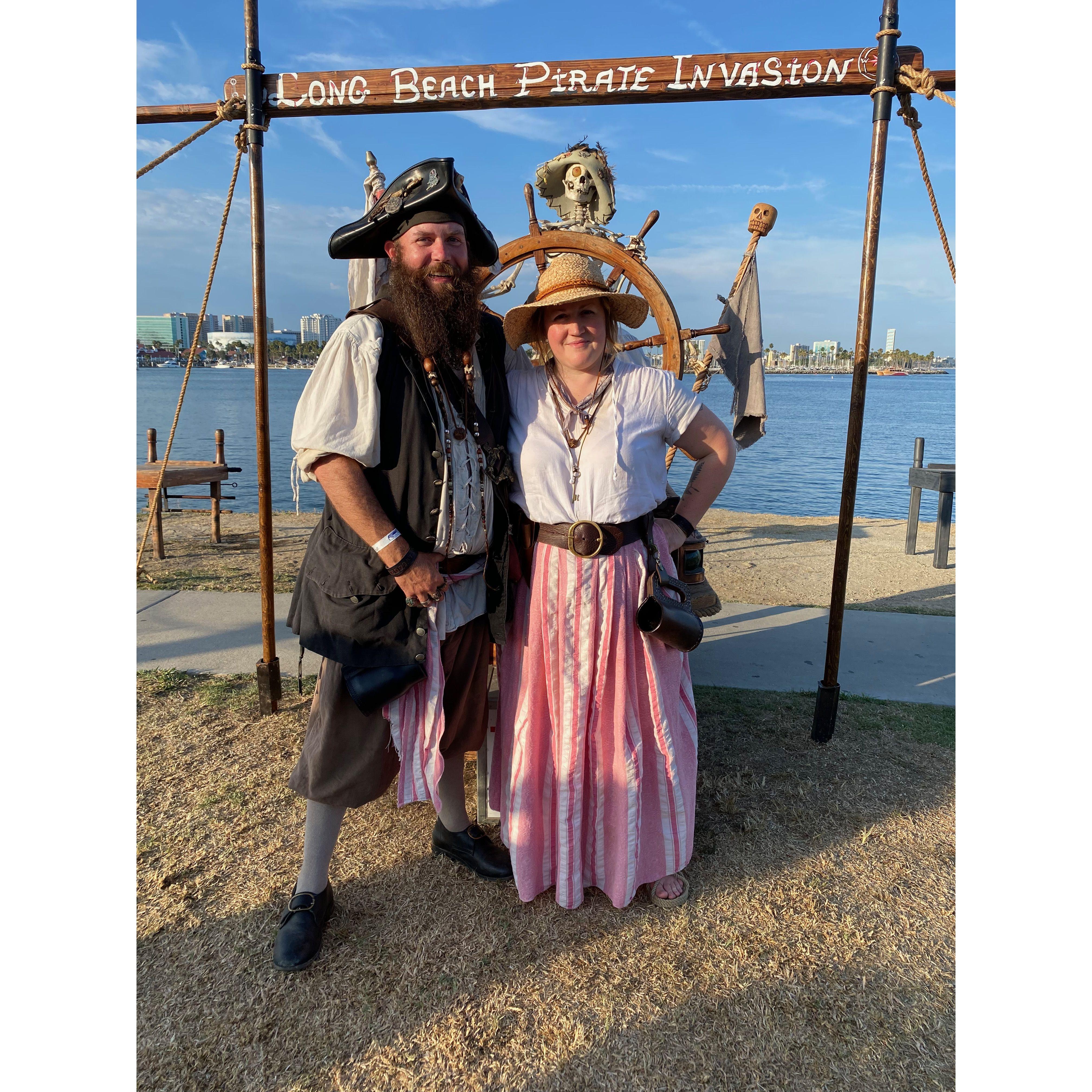 At the Pirate Invasion of Long Beach, CA 2023