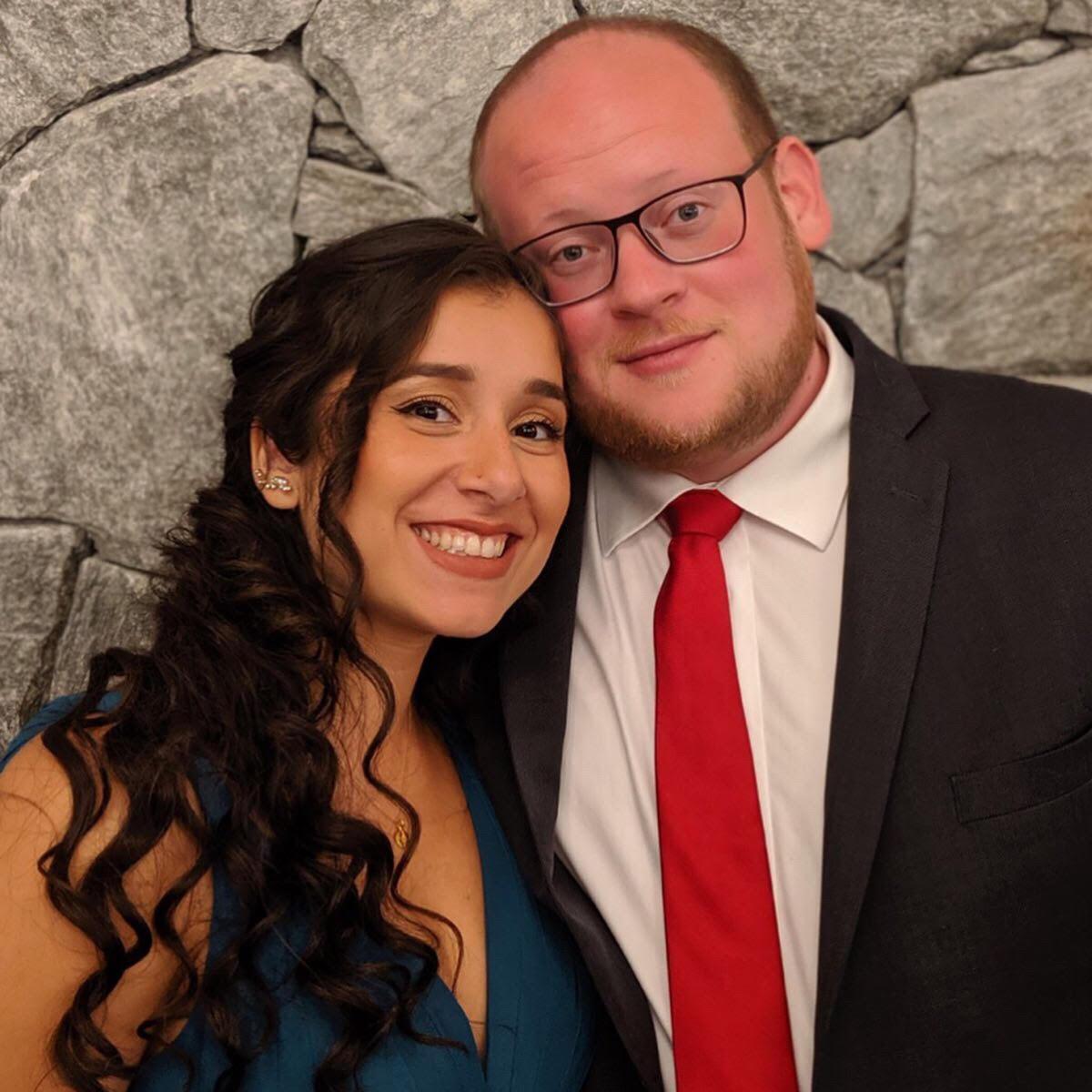 Celebrating at Natalia and Robert's wedding