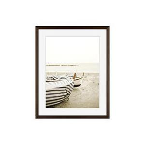 Boat Cover by Lupen Grainne, 16 x 20", Wood Gallery, Espresso, Mat