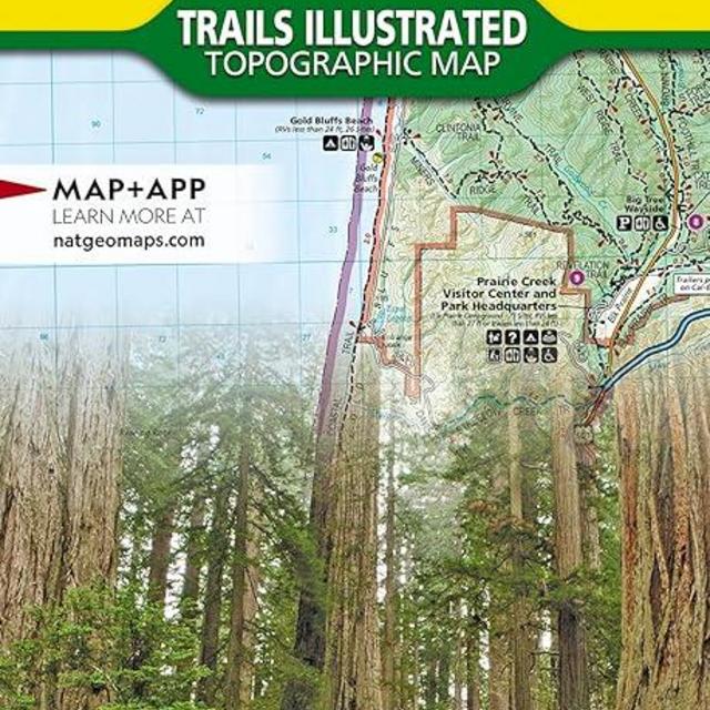 Redwood National and State Parks Map (National Geographic Trails Illustrated Map, 218)