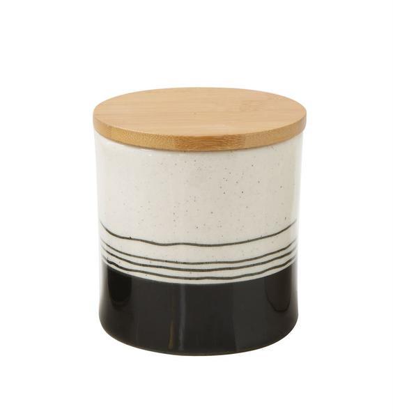 Tonal Hand Painted Jar