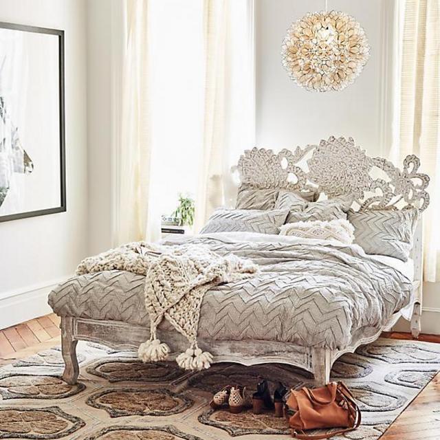 Textured Chevron Duvet Cover (Anthropologie)