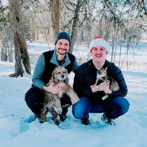 Holiday family portrait in St. Joseph, MO