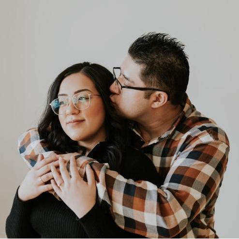 Our first engagement photo shoot with Lauren Cox ♡