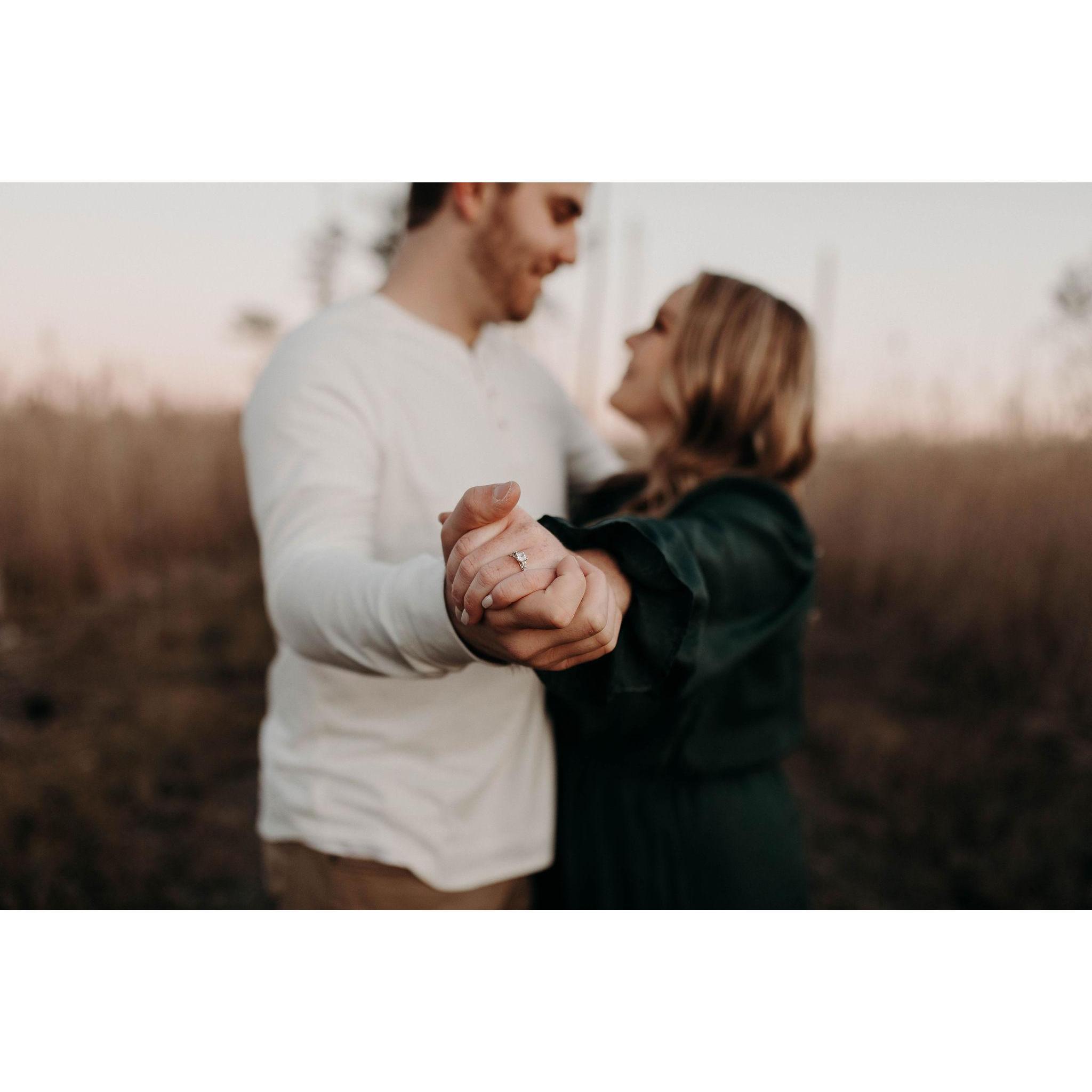 It’s hard to believe that our next big milestone picture will be of our wedding day. We cannot wait!
