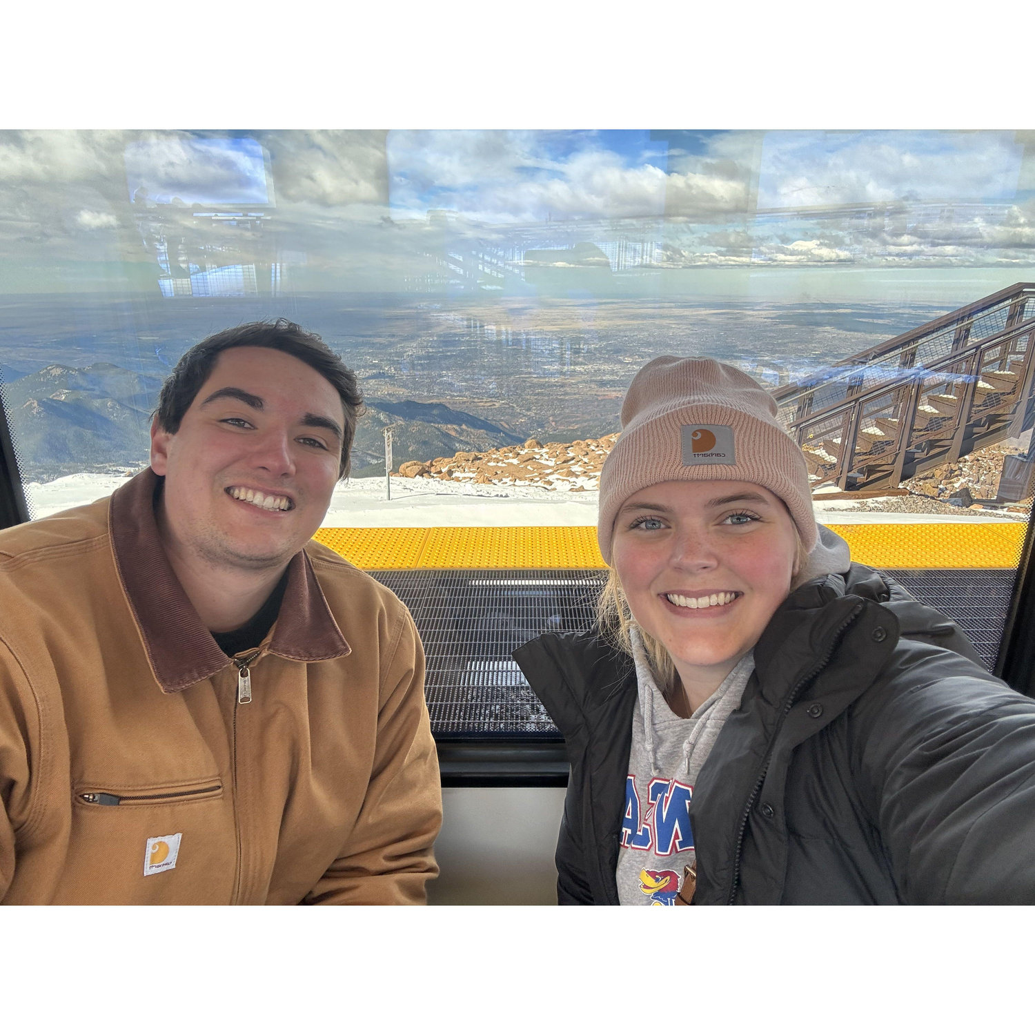 Pikes Peak train before we moved to Texas