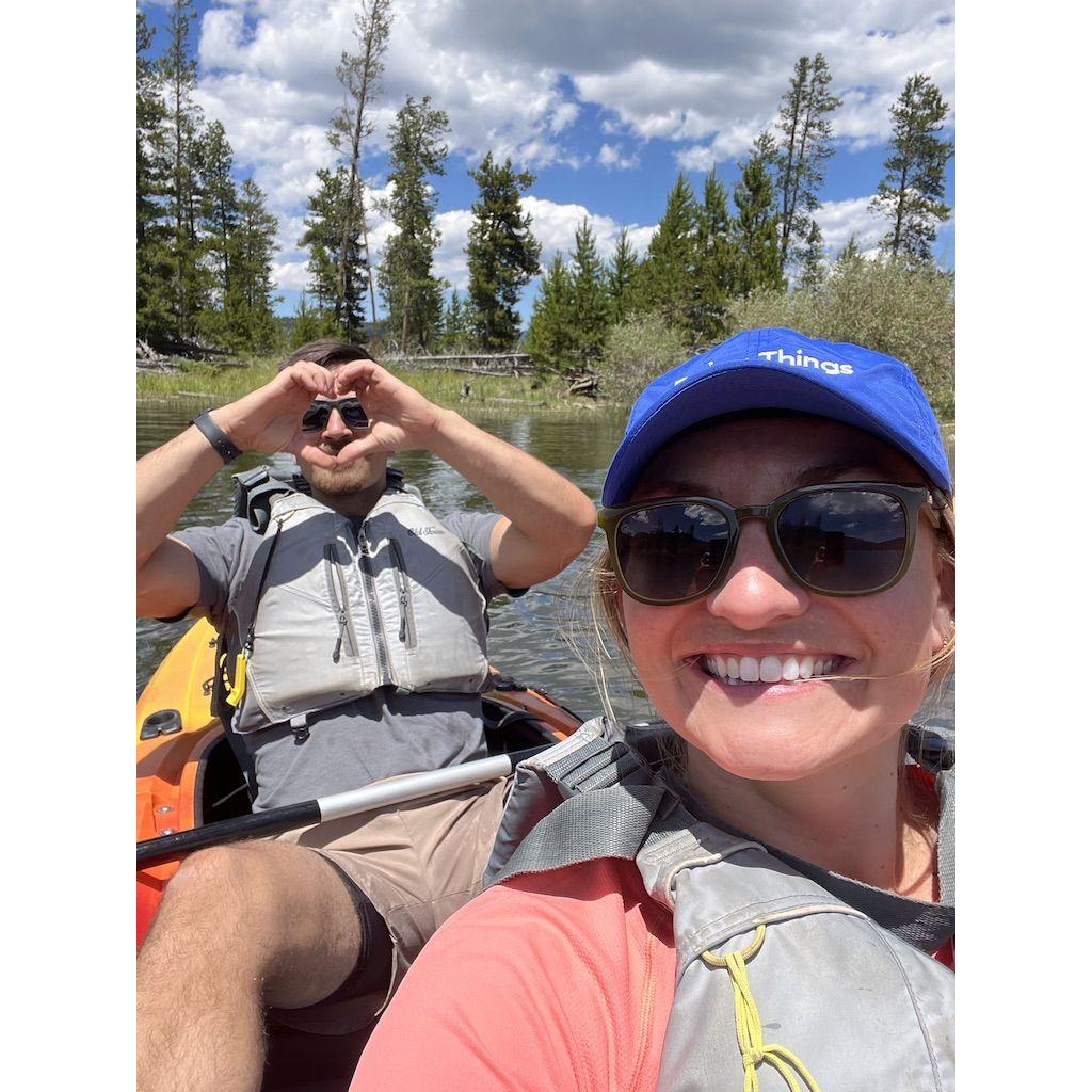 Kayaking before getting friends married!! - Copper Mtn, CO - June 2023