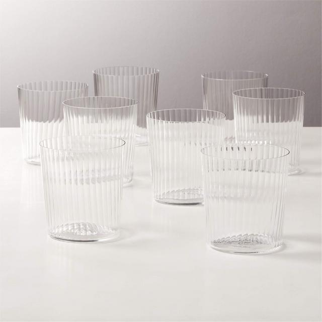 Marta Optic Double Old-Fashioned Glasses Set of 8