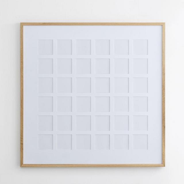 Wood Gallery 36-Opening Frame, 38x38 overall - Natural