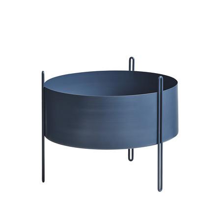 Pidestall Planter - Medium Blue