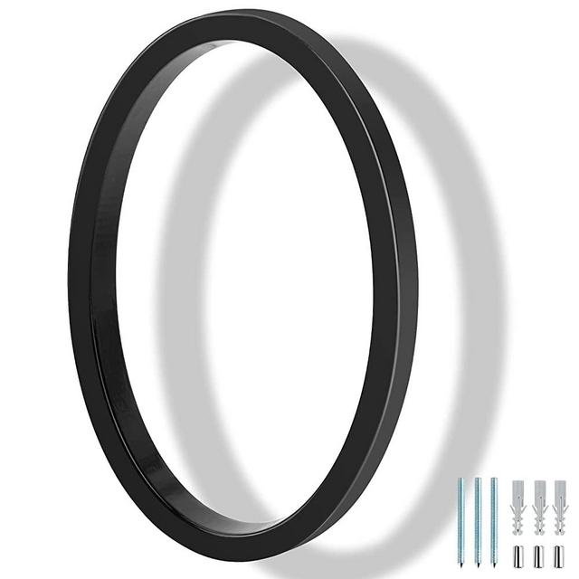 Covanm Floating House Number Black Floating Mount 5 Inch Modern House Numbers 0 (ZERO)