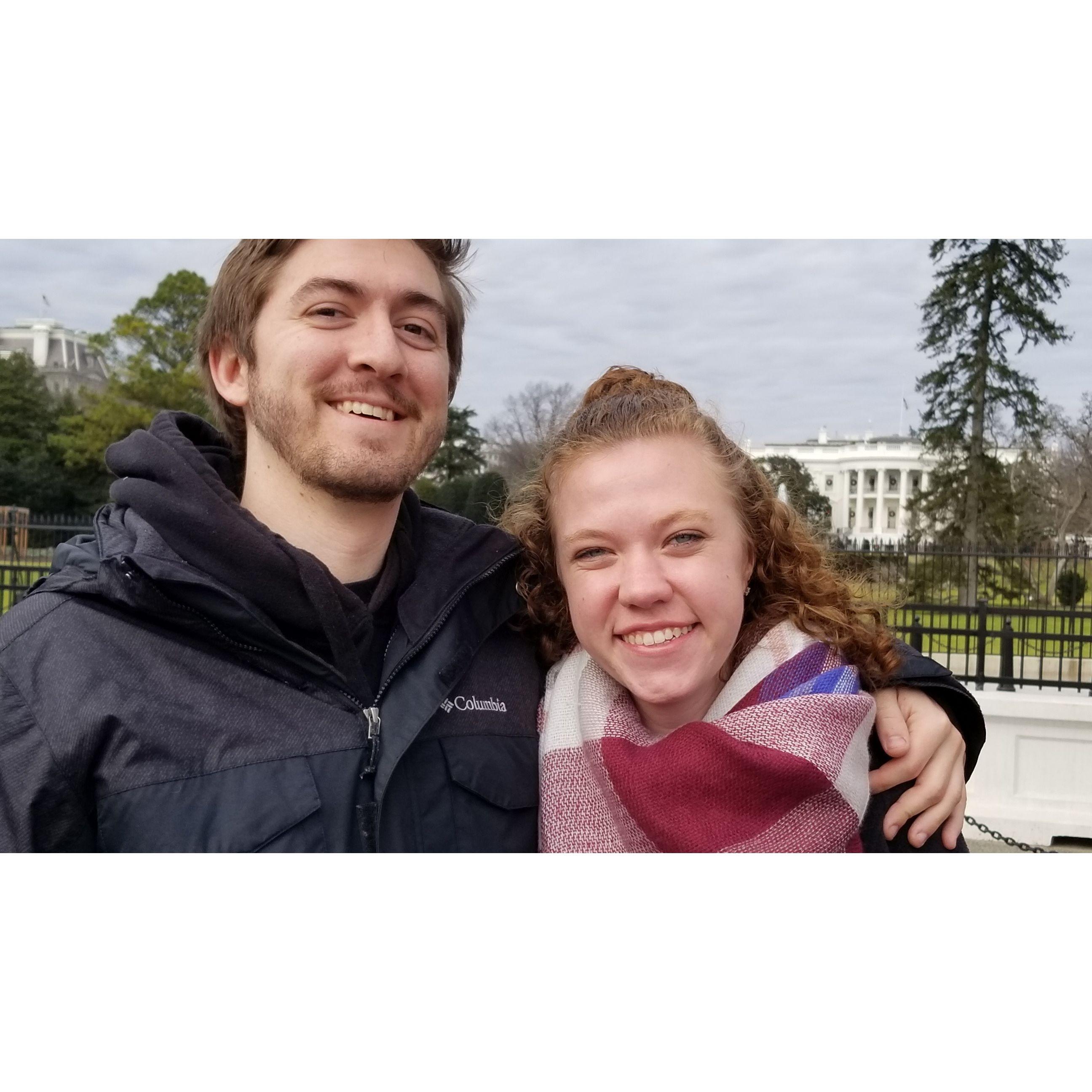 First trip to DC together in December 2018