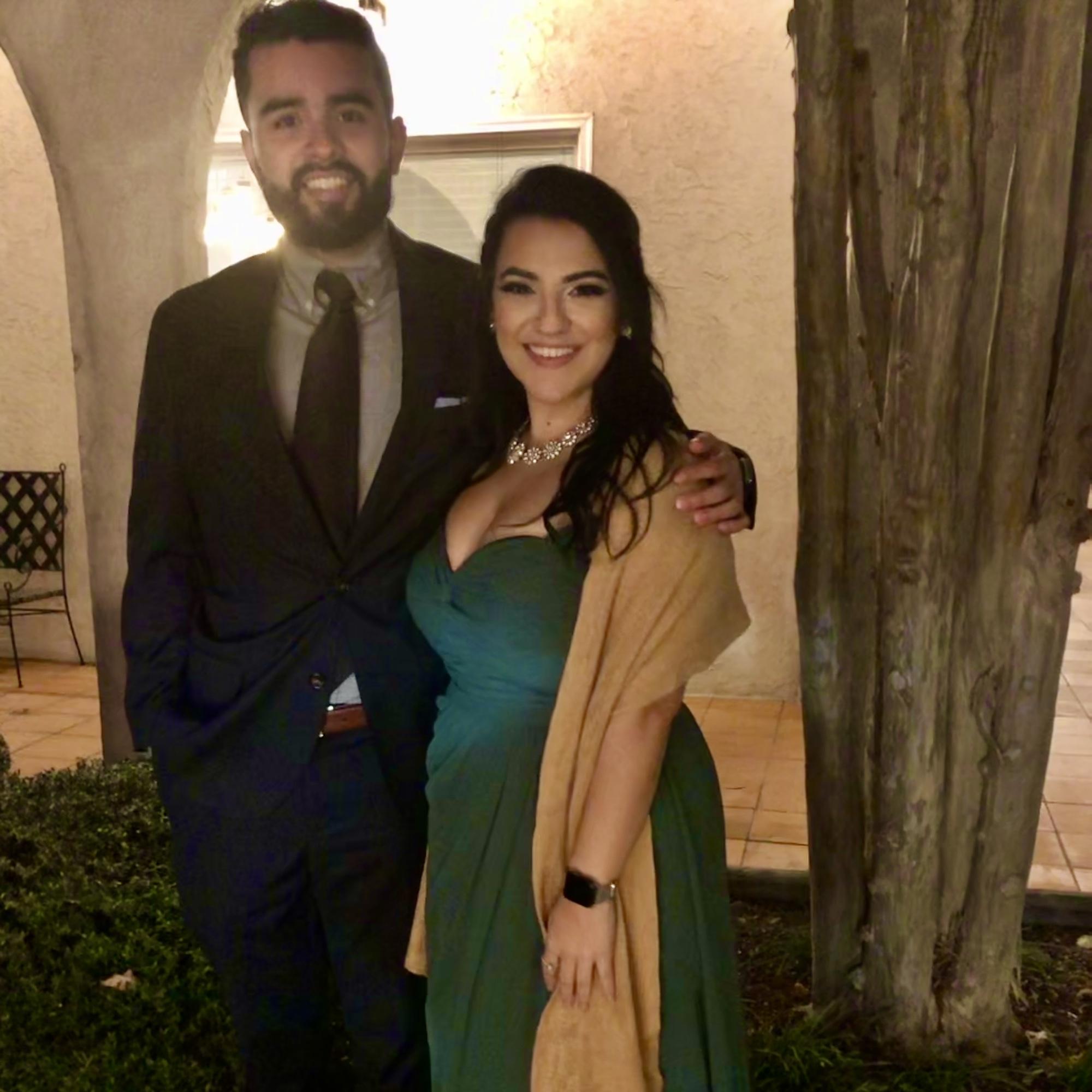 First wedding together. S/O to Karen and Noel 11/10/19