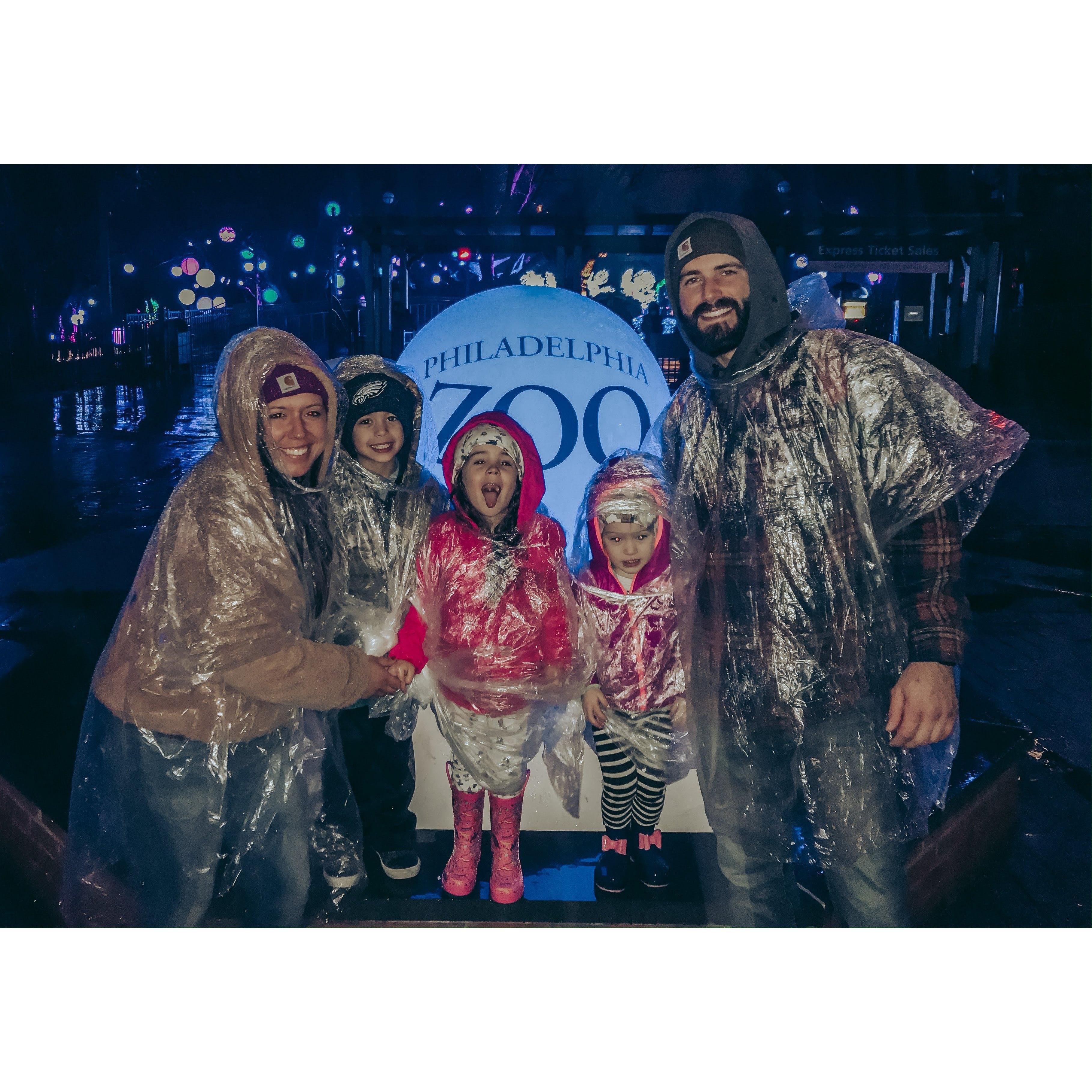 We're just as stubborn as a family...The weather cant stop us