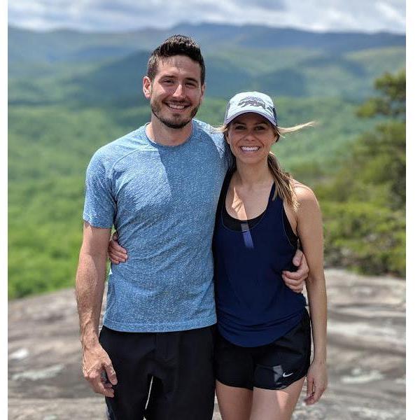 Enjoying the Blue Ridge Mountains in NC!
