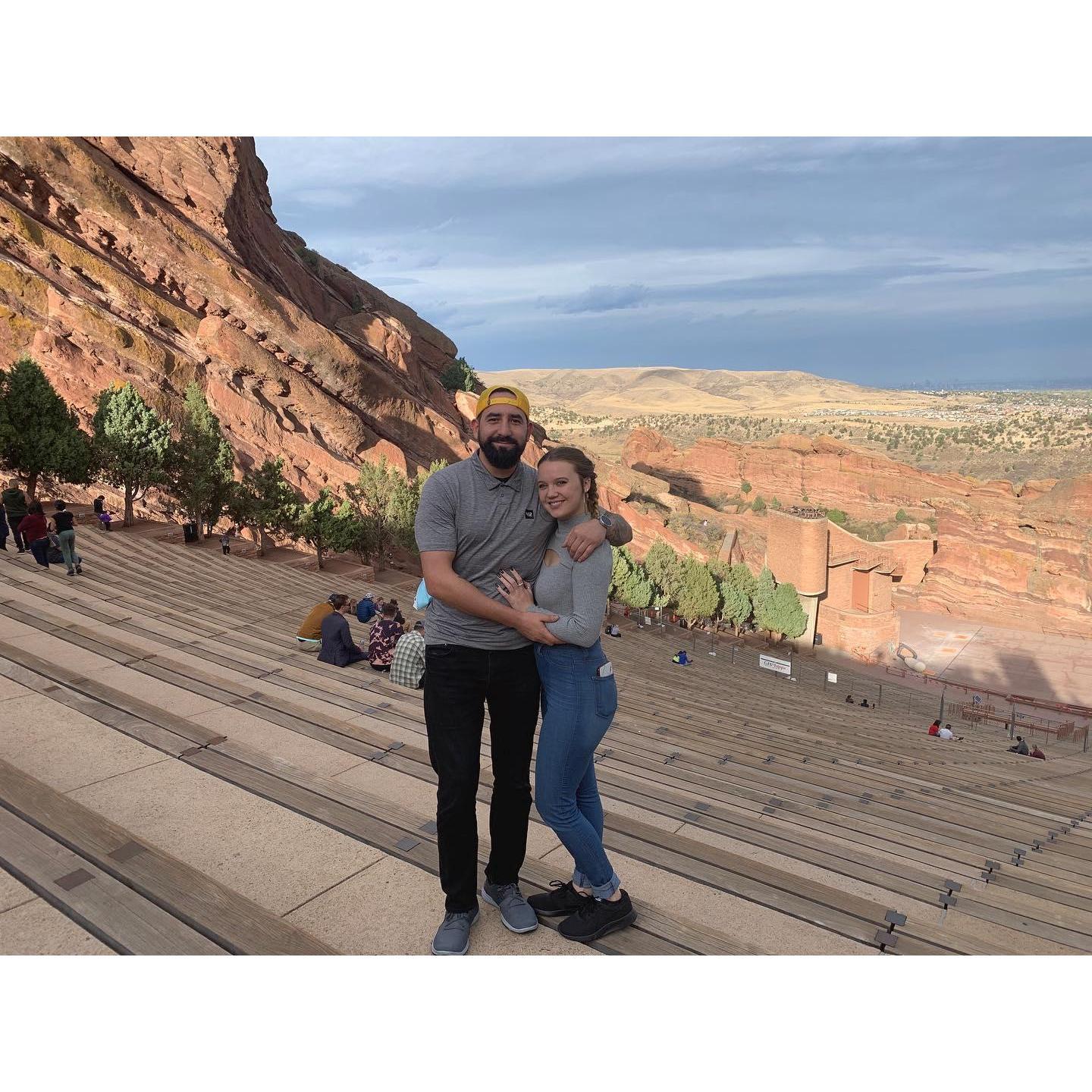 October 2020 | Red Rocks Amphitheatre in Colorado