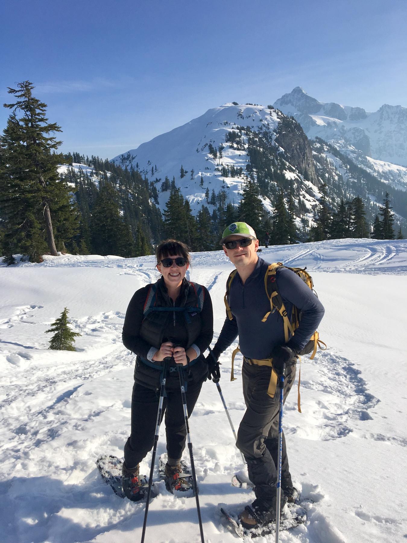 Snowshoe to Artist Point, Bellingham WA