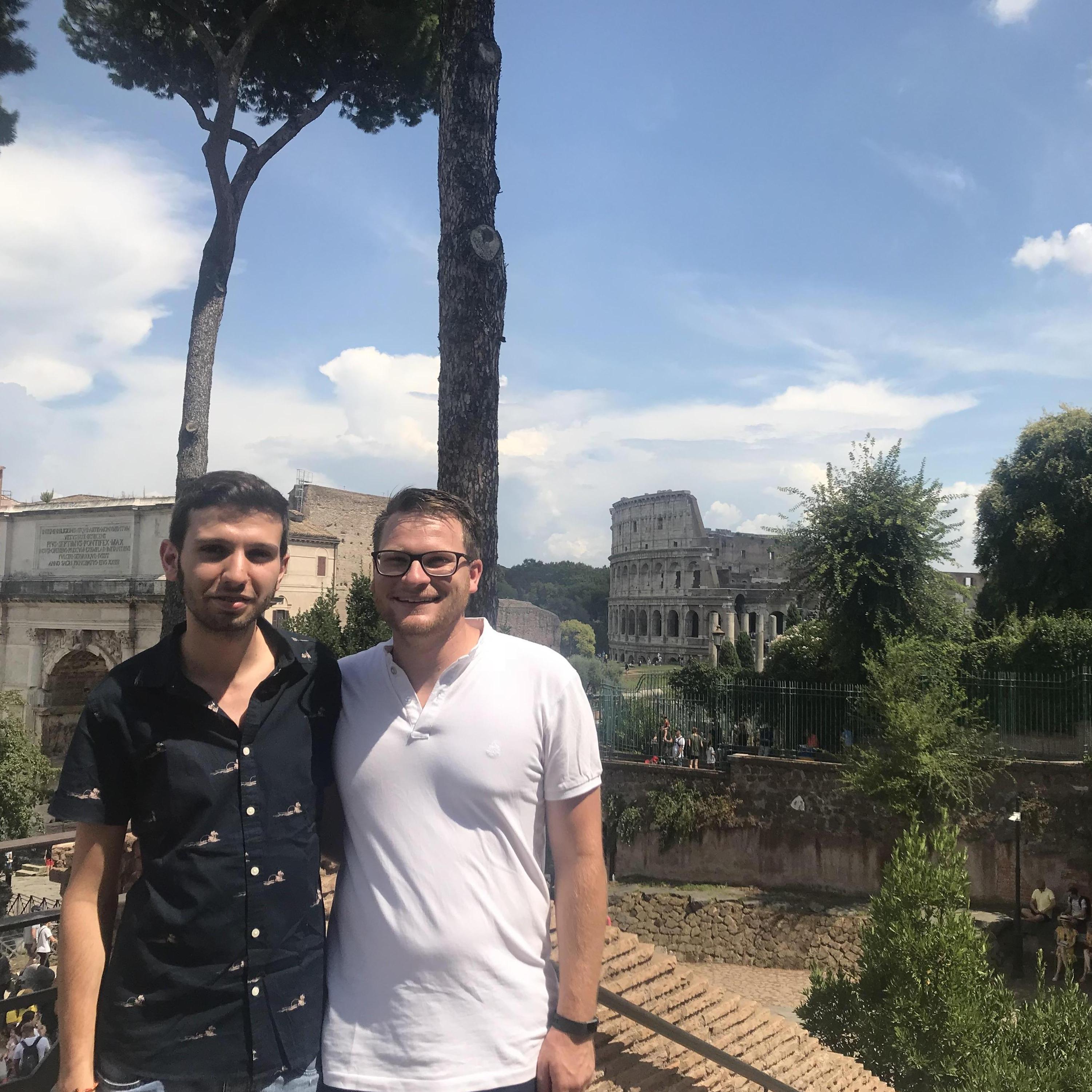 The Colosseum in Rome - August 2018
