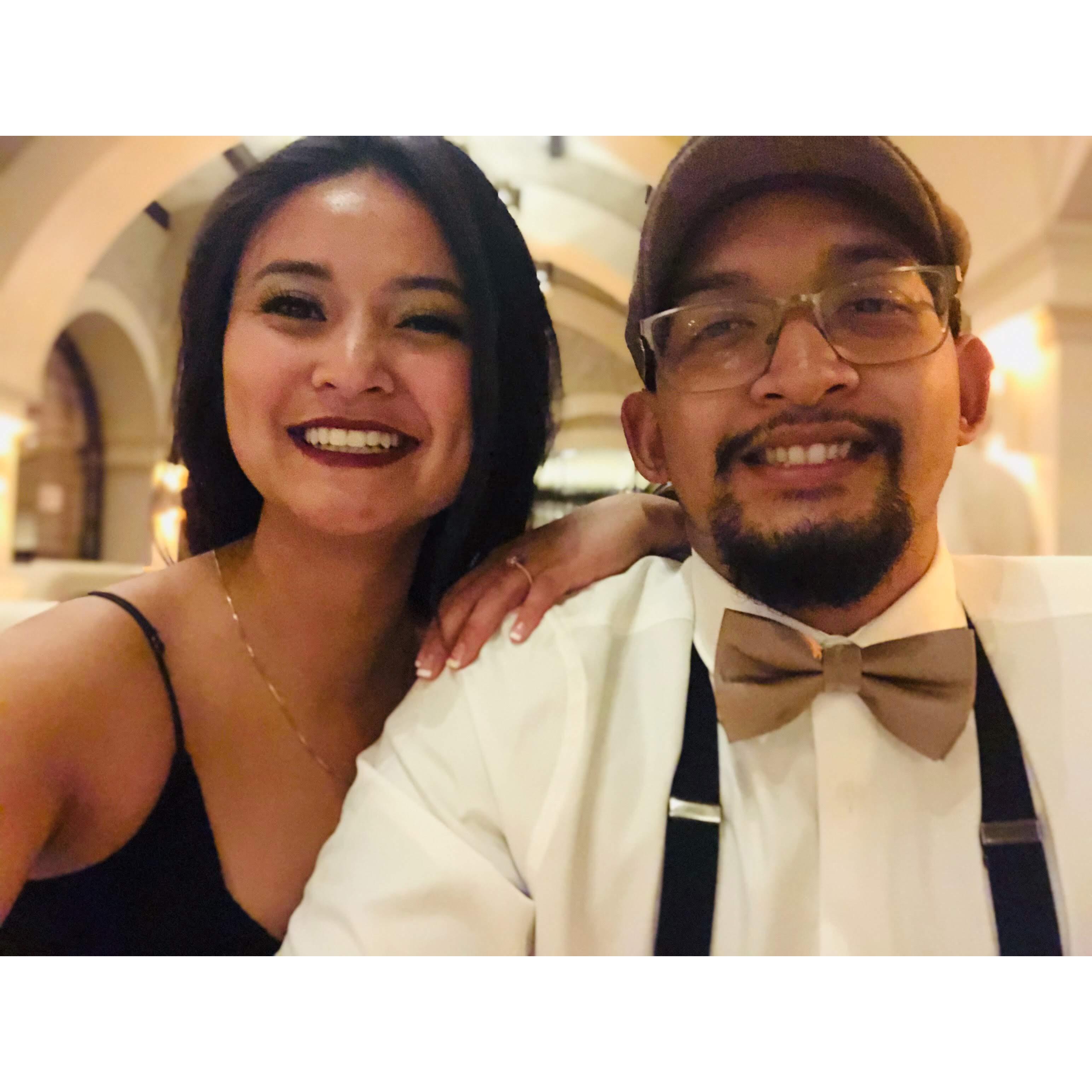 Suspenders are hot. 
New Years in Vegas 
Dec. 2018/Jan. 2019