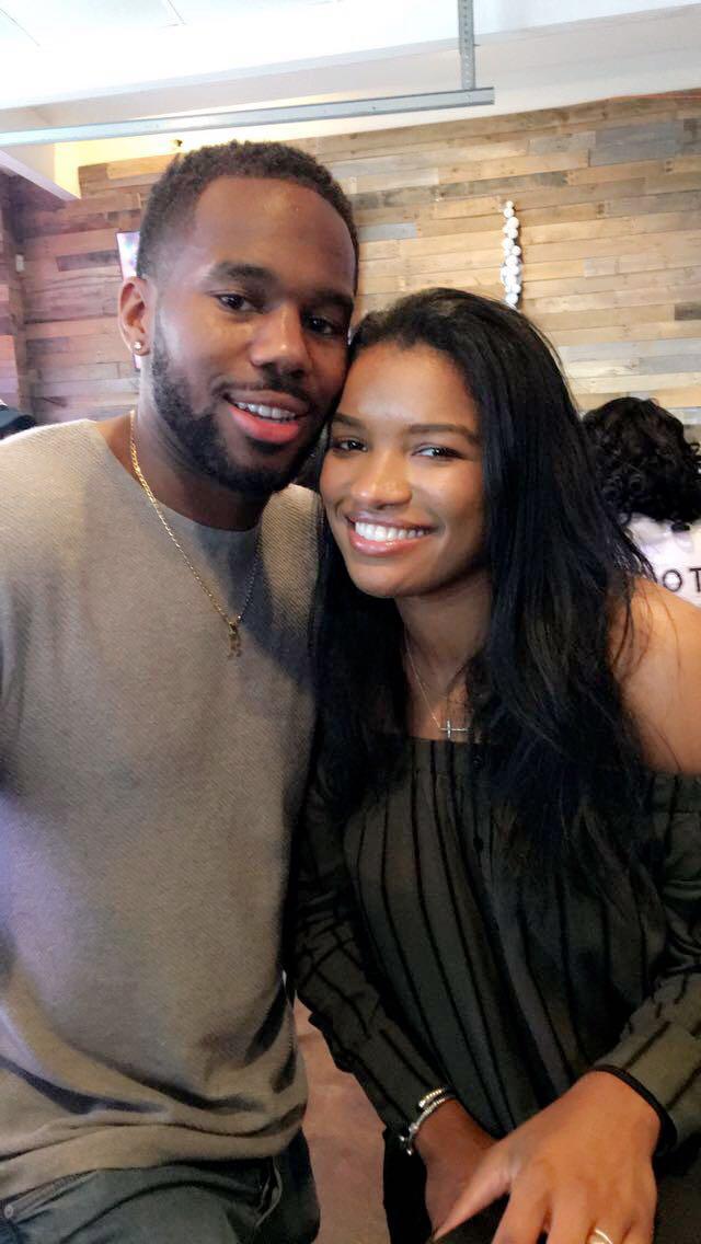 Our first photo together on November 2, 2017!