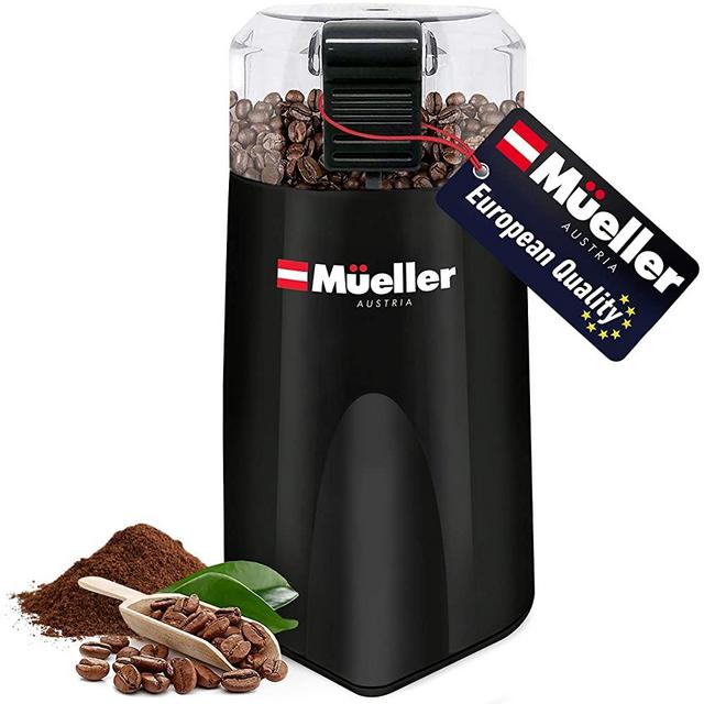 Mueller Austria HyperGrind Precision Electric Spice/Coffee Grinder Mill with Large Grinding Capacity and HD Motor also for Spices, Herbs, Nuts, Grains, Black