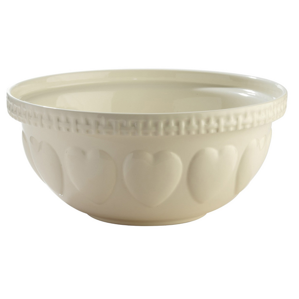 Mason Cash Heart Mixing Bowl, 4.25 Qt.