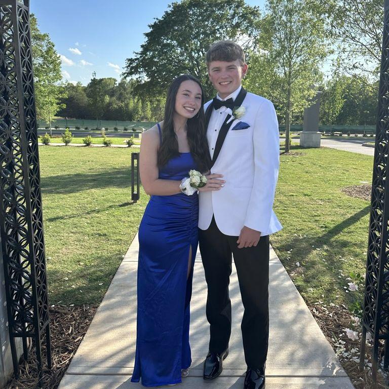 Zander's senior prom