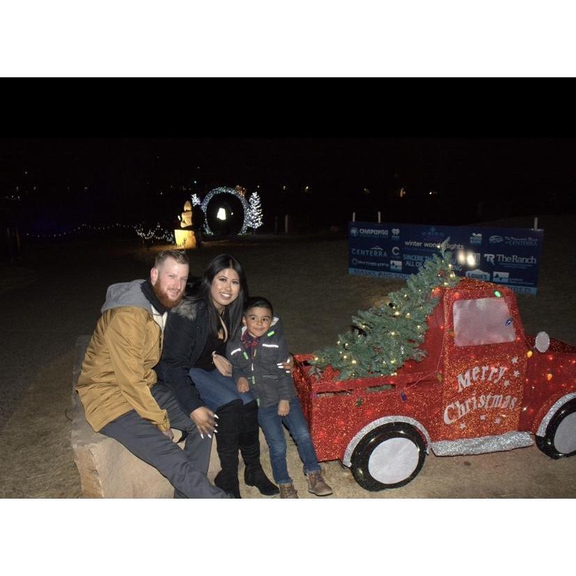 Our little family the night Jacob proposed