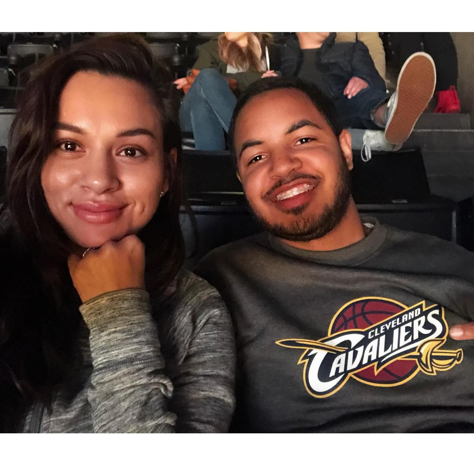 First Cavs Game