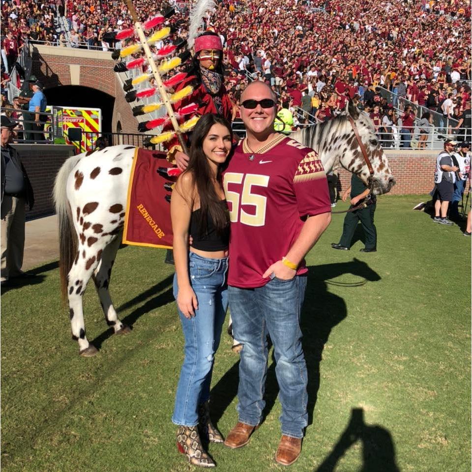 Osceola and Renegade - FSU v Miami 2019