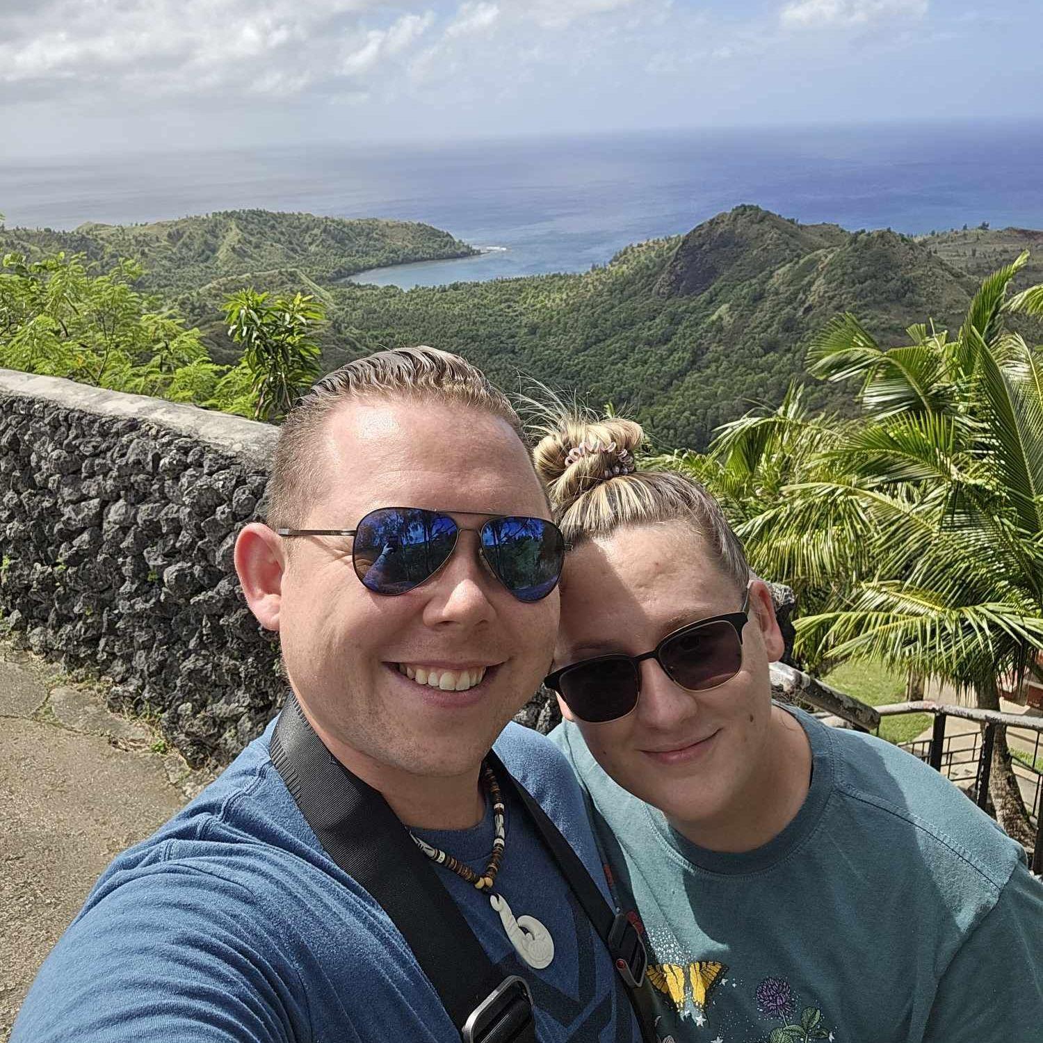 Sella Bay Overlook in Guam.