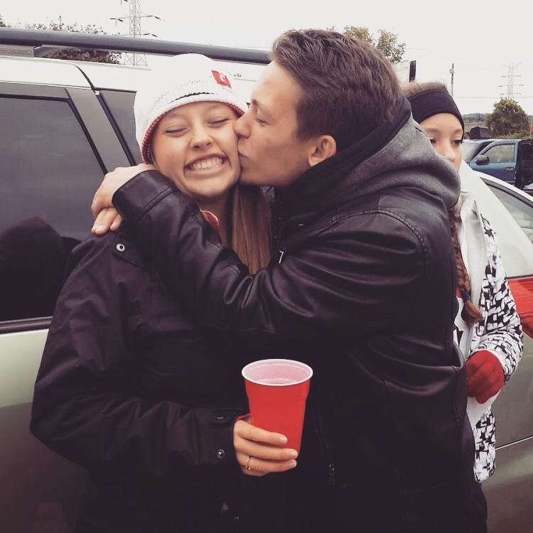 We barely missed a home UC tailgate! This was our freshman year when UC was playing at the Paul Brown stadium.