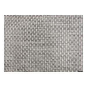 Chilewich Basketweave Place Mat, White/Silver