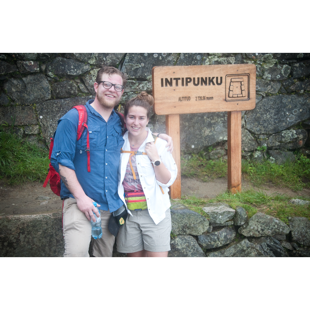 We hiked all the way to the Sun Gate in Machu Picchu