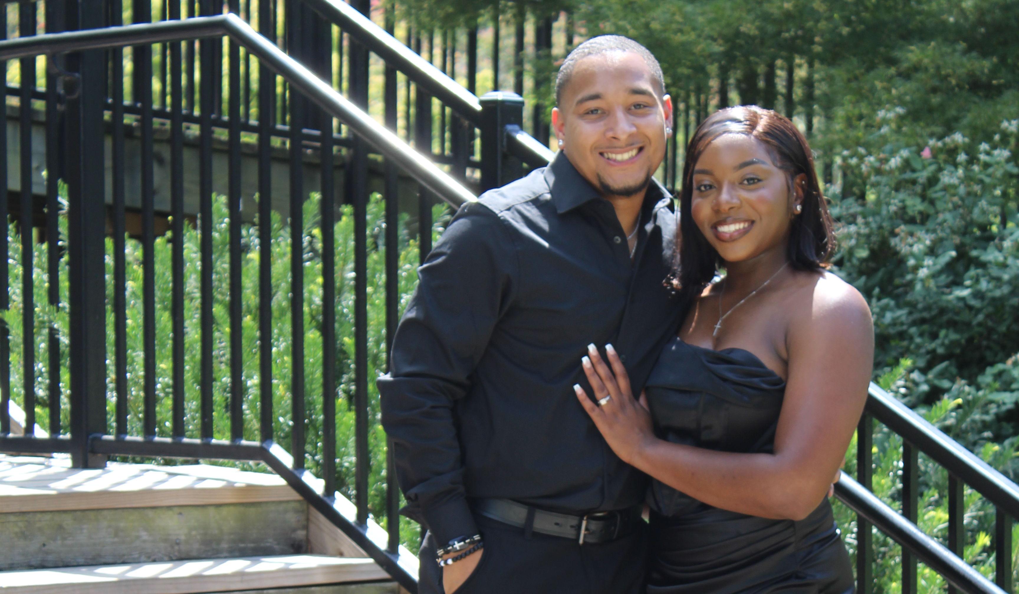 Tierra Johnson and Naseem Robinson's Wedding site