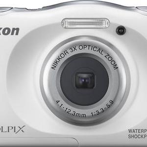 Nikon - COOLPIX Waterproof Digital Camera - White