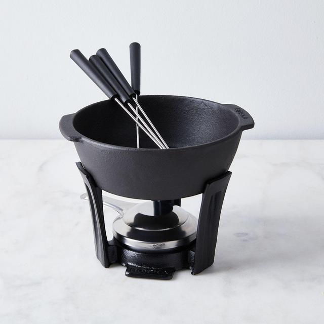 Cast Iron Fondue Pot