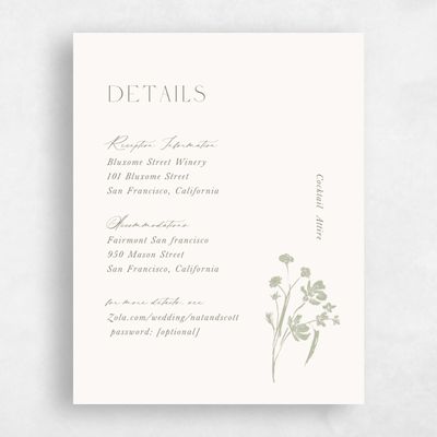 Olive Sage, Green Wedding Enclosure - Dianora